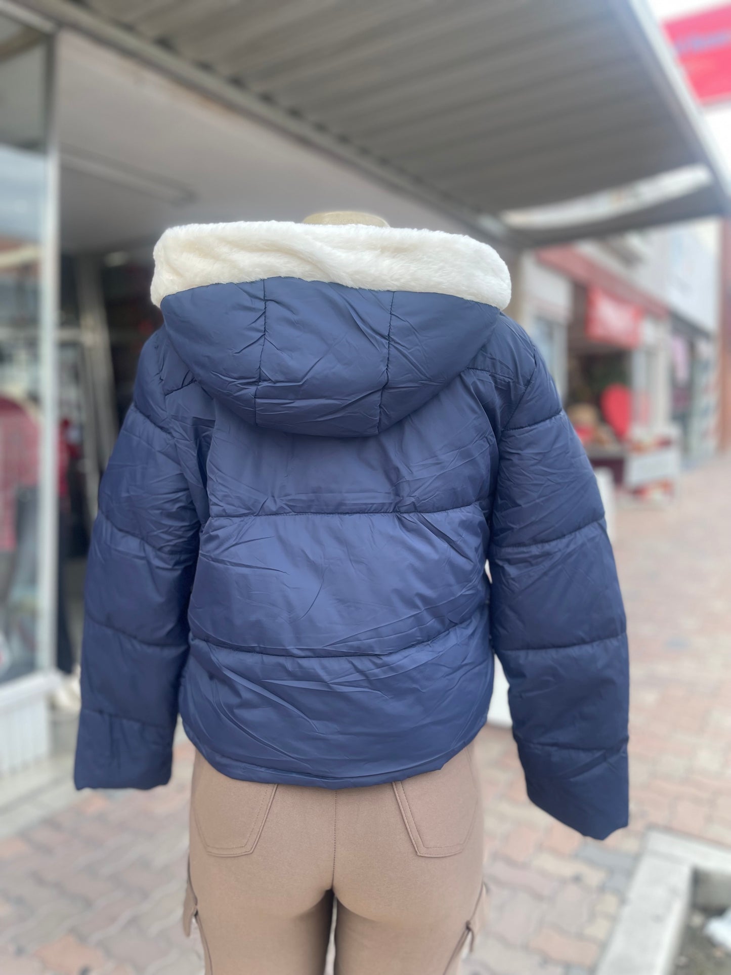 #134352 Puffer Jacket, warm inside